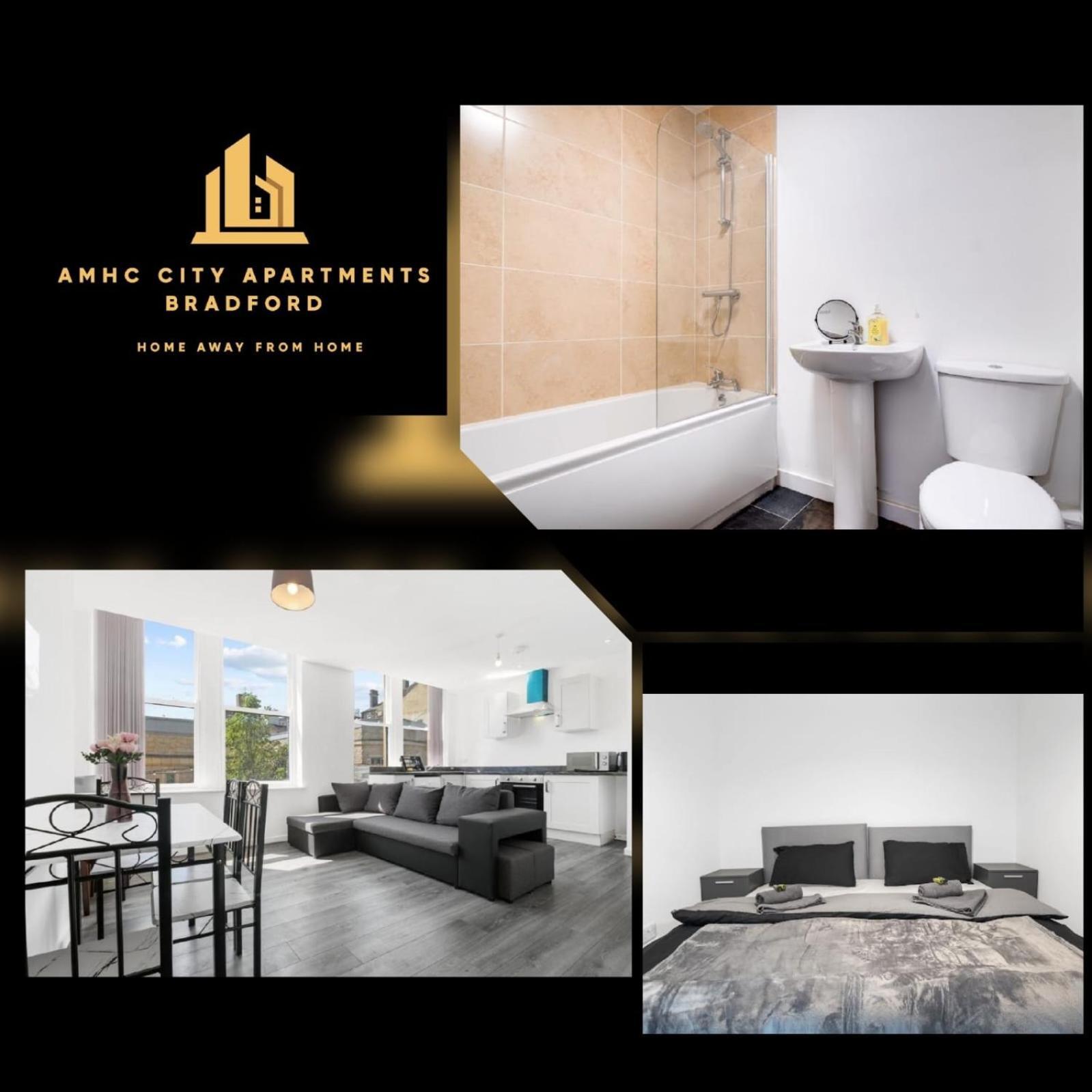 Bradford City Centre Apartments: Extended Stay with Self Check-In Exterior photo